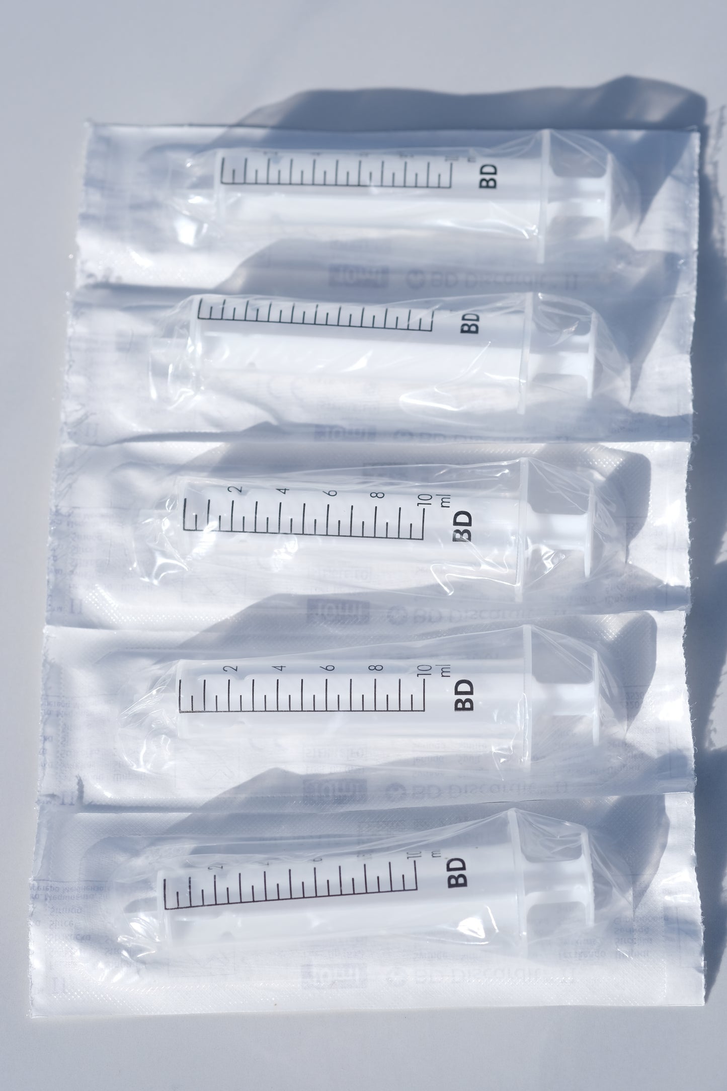 10 mL sprøyte, 5 stk