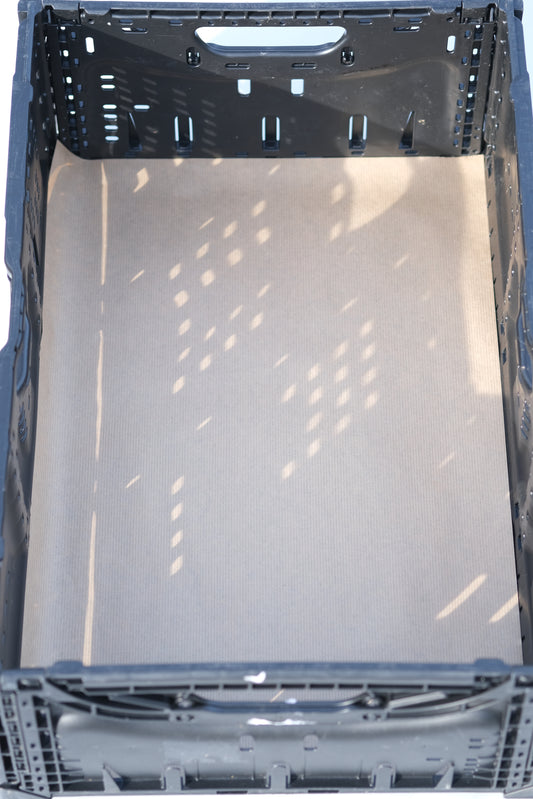 Innlegg til ifco-kasse av brunt kraftpapir