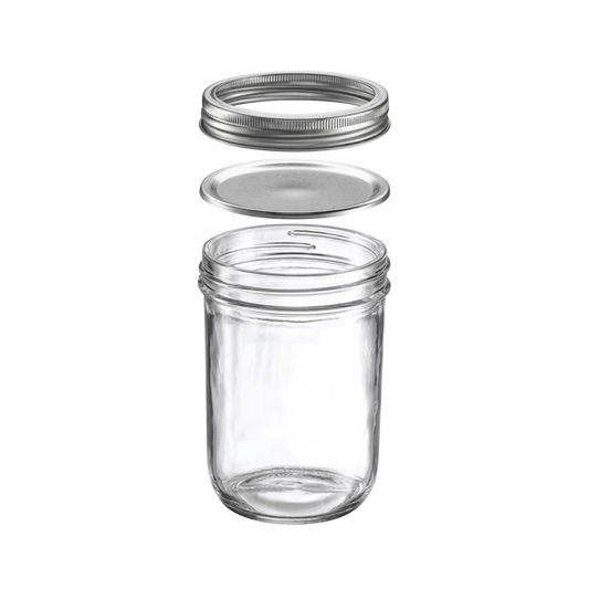 Mason Jar - med og uten mykologilokk