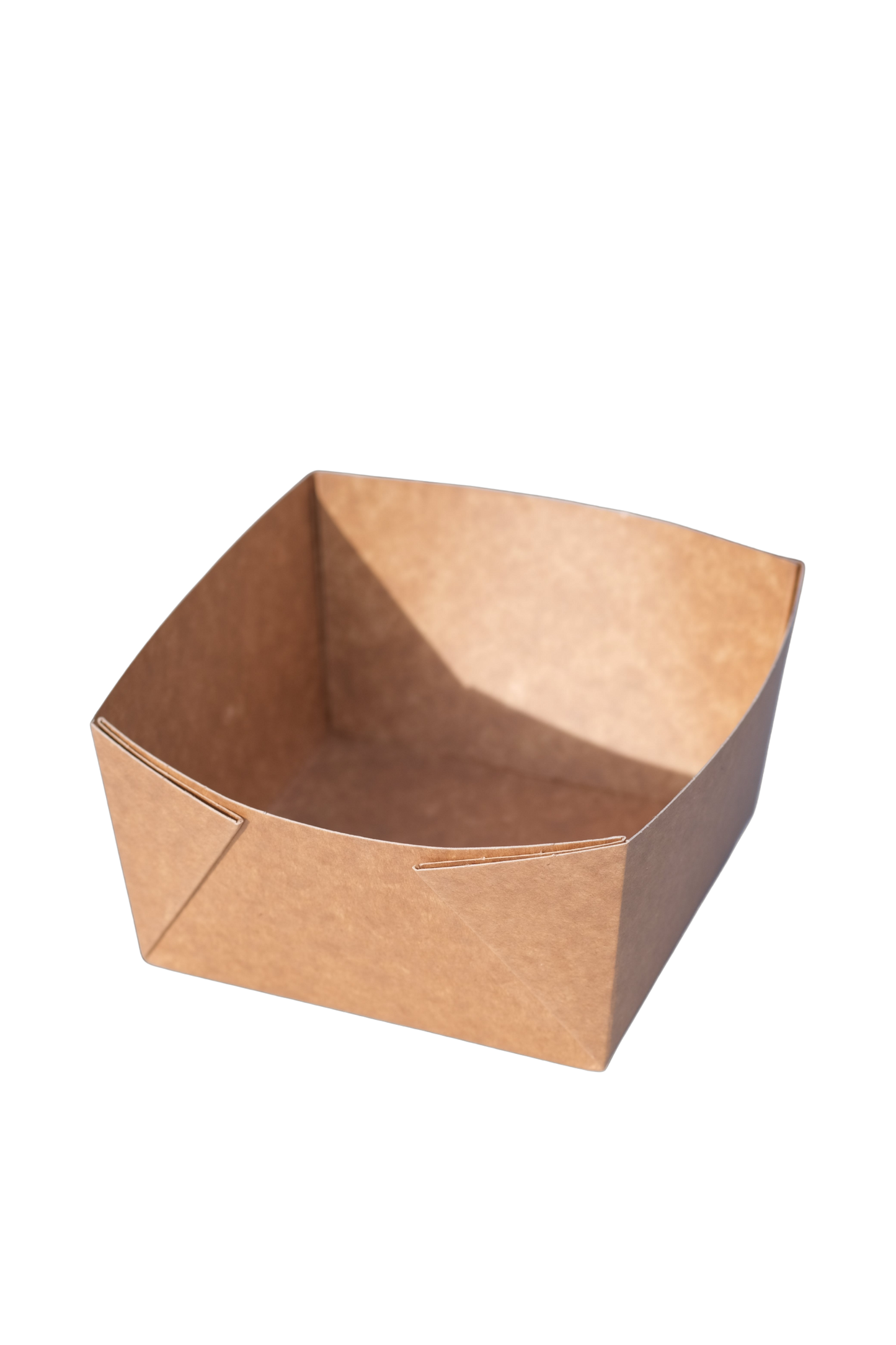 Boks av kartong og PLA.