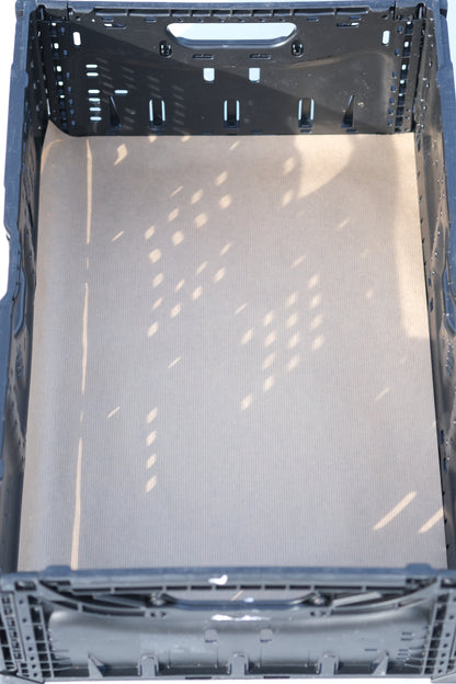 Innlegg til ifco-kasse av brunt kraftpapir