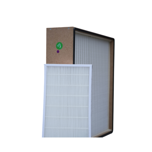 HEPA-filter og forfilter