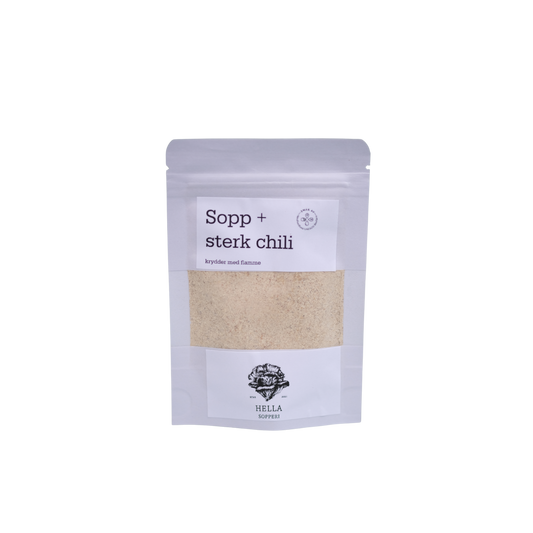 Sopp + sterk chili