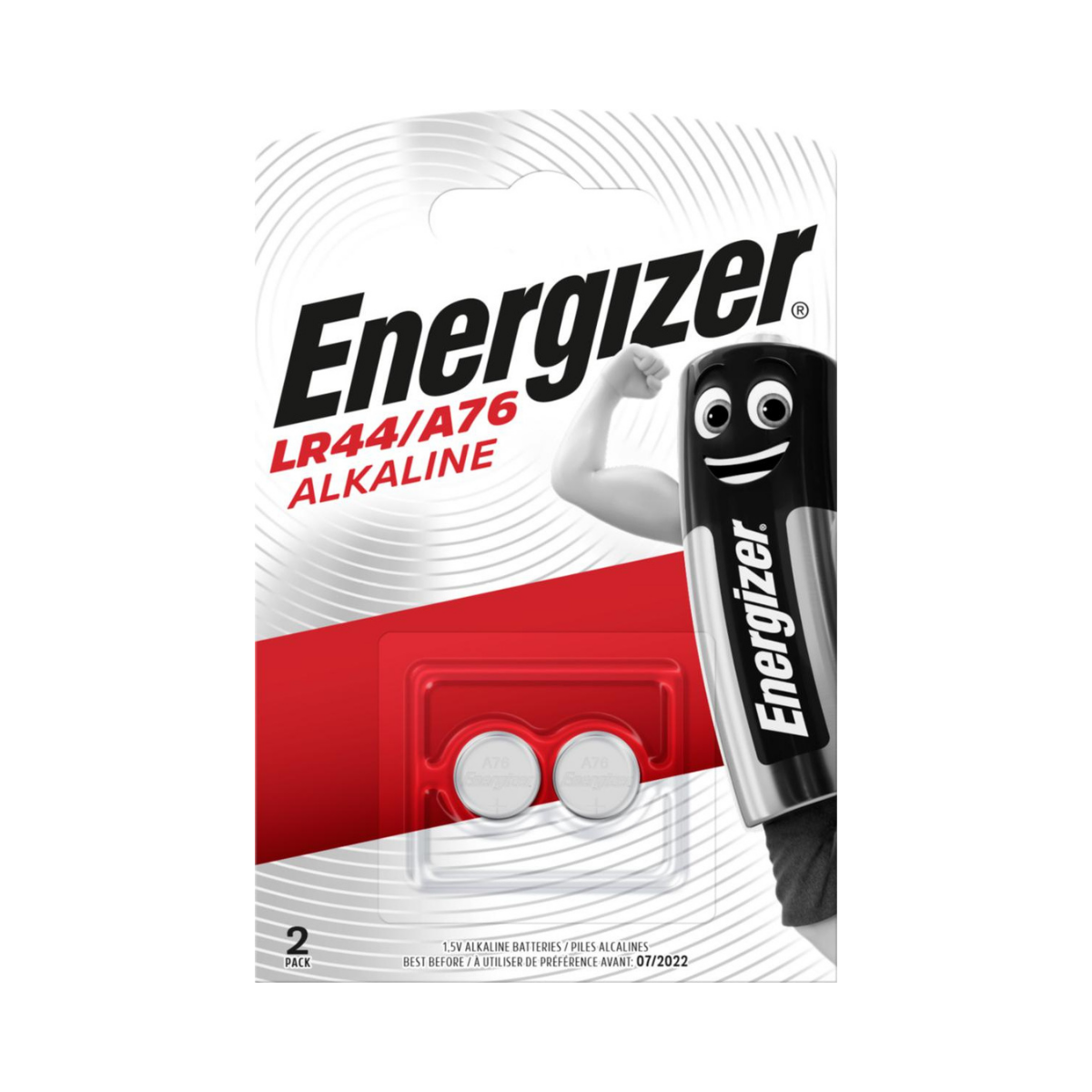 Energizer LR44, 2 stk