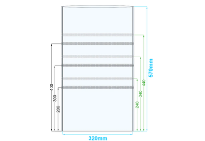 SacO2 dyrkepose, 10 stk