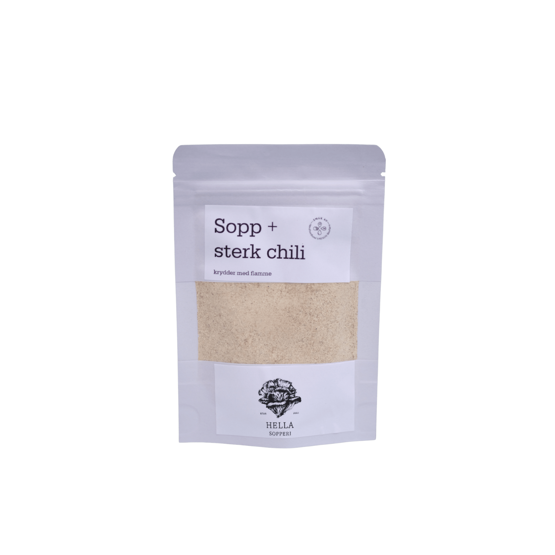 Sopp + sterk chili - Hella Sopperi
